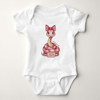 Year Of The Snake 2025 | Chinese New Year 2025 Baby Bodysuit