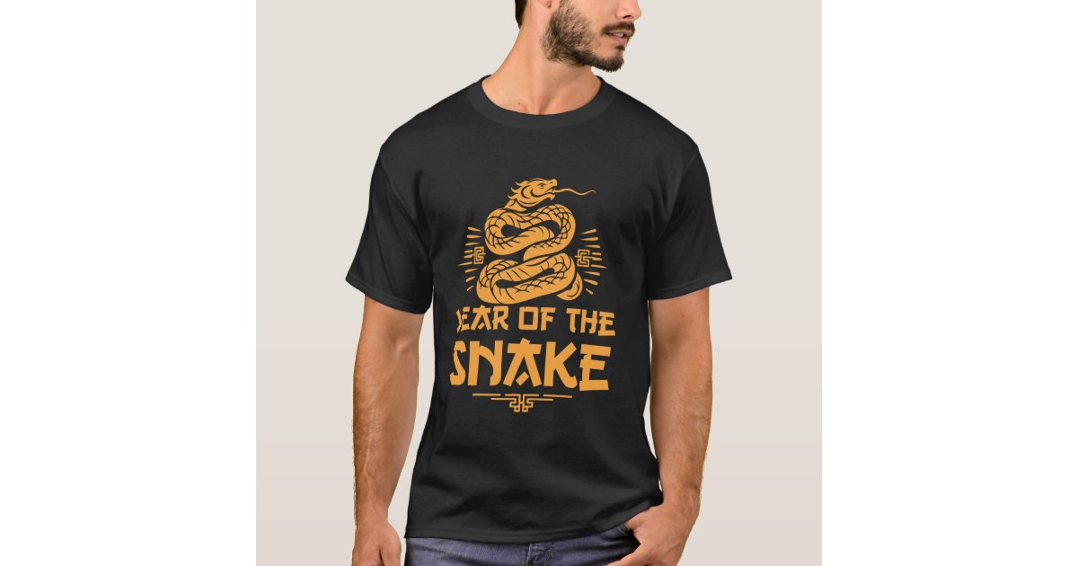 Year Of The Snake 2025 Chinese New Year 2025 Lunar TShirt Zazzle