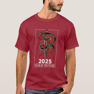 Year of the snake 2025 T-Shirt