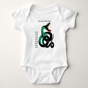 Year of the Snake Baby Bodysuit