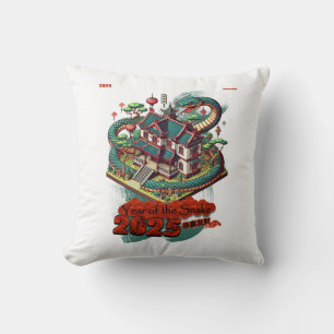 Year of the Snake: Chinese New Year 2025 #01 Cushion