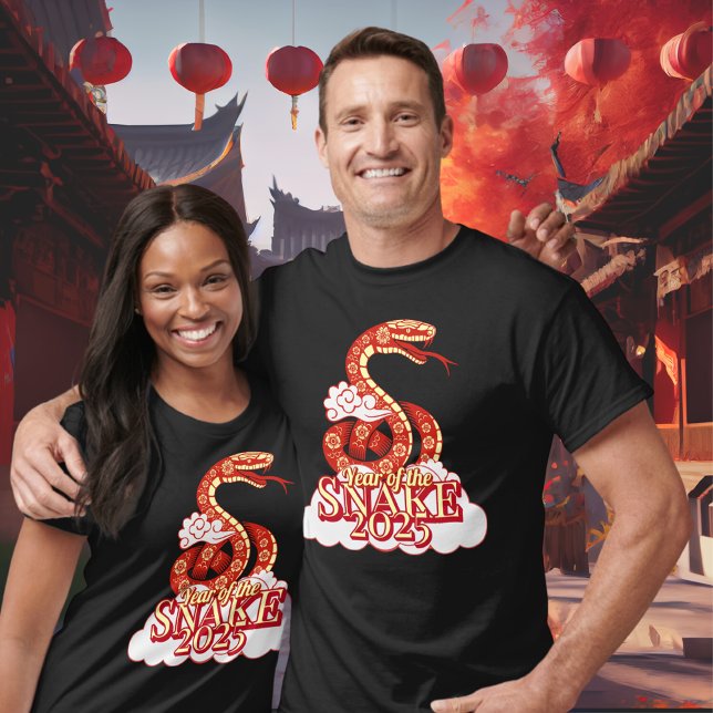 Year of the Snake Chinese New Year 2025  T-Shirt (Creator Uploaded)