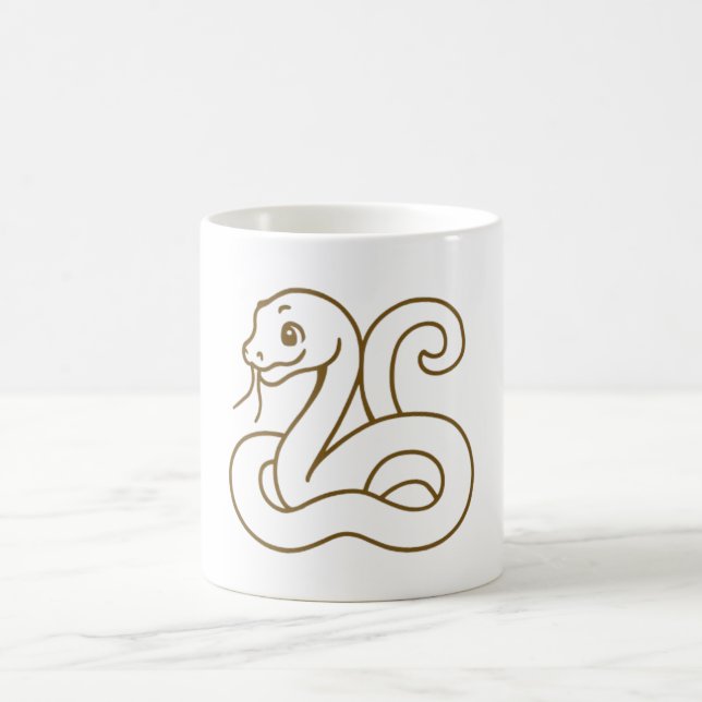 YEAR OF THE SNAKE COFFEE MUG (Center)