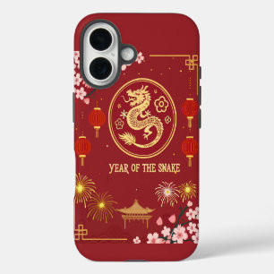 Year of the Snake Lunar New Year 2025 iPhone 16 Case