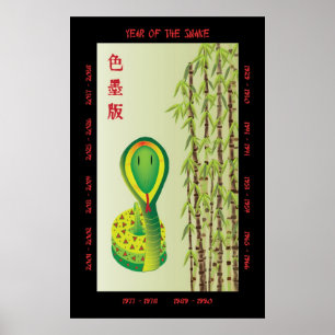 Year of the Snake Poster