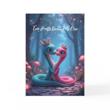 Year of the Snake Valentine Card