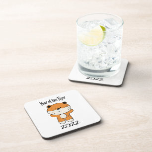 Year of the Tiger 2022 Coaster