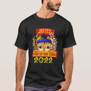 Year Of The Tiger 2022 Cute Vietnamese Lunar New Y T-Shirt