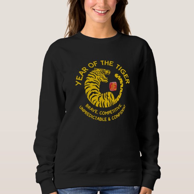 Year of the Tiger 2022 Happy Chinese New Year Sweatshirt (Front)