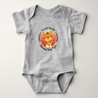 Year of the Tiger 2022 Newborn Baby Bodysuit
