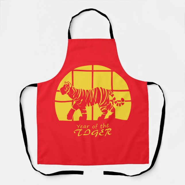 Year of the Tiger  Apron (Front)