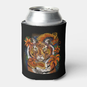 Year of the Tiger Chinese Zodiac Can Cooler