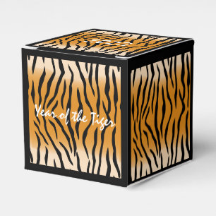 Year of the Tiger Design Favour Box