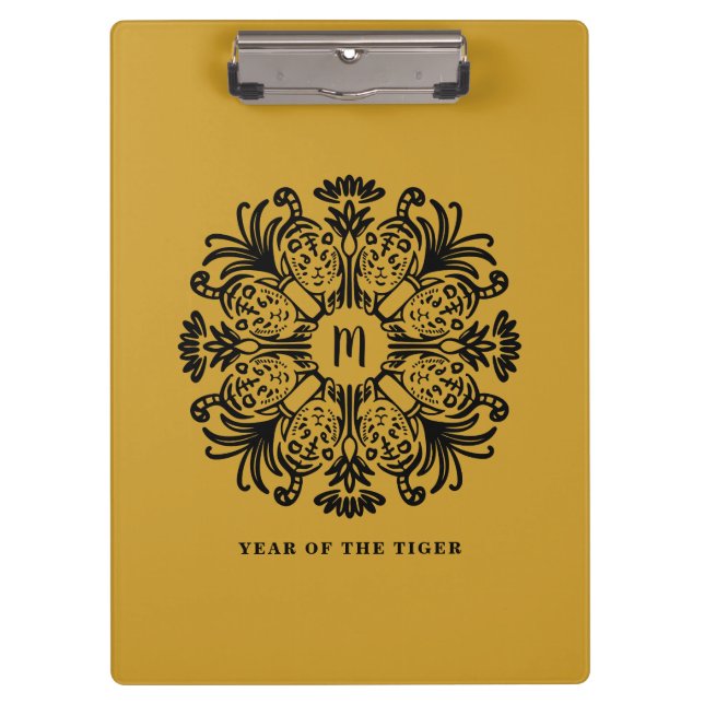 Year of the Tiger Planner 2027 Clipboard (Front)