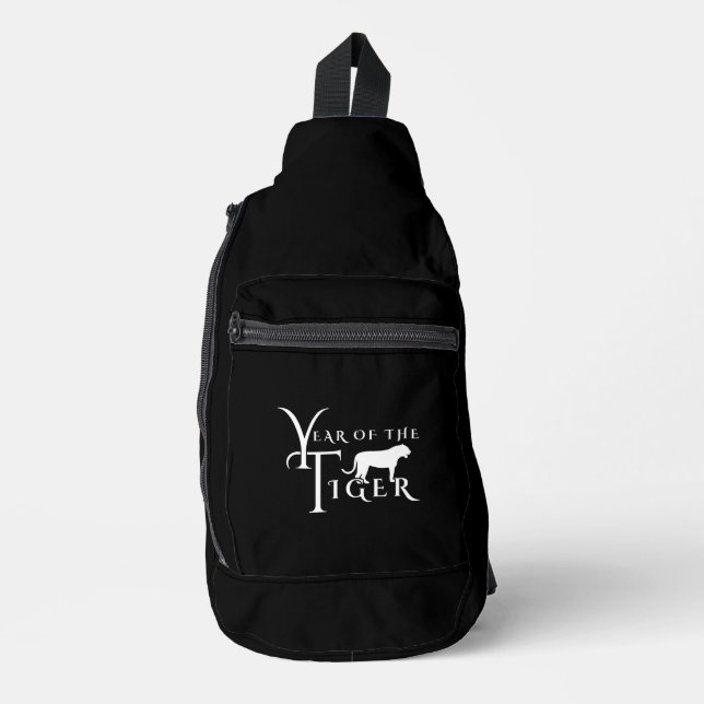Year of the tiger sling bag (Front)