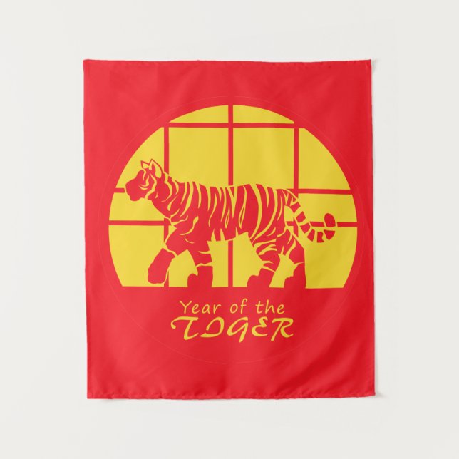 Year of the Tiger  Tapestry (Front)