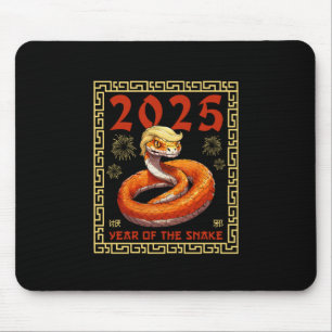 Year Of The Trump Snake 2025 Mouse Pad