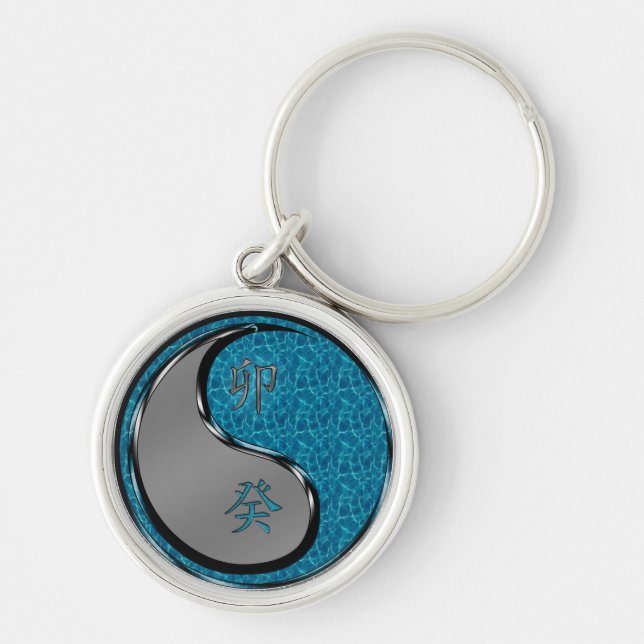 Year of the Water Rabbit Key Ring (Front)