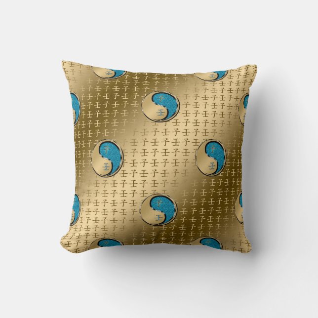 Year of the Water Rat Cushion (Front)