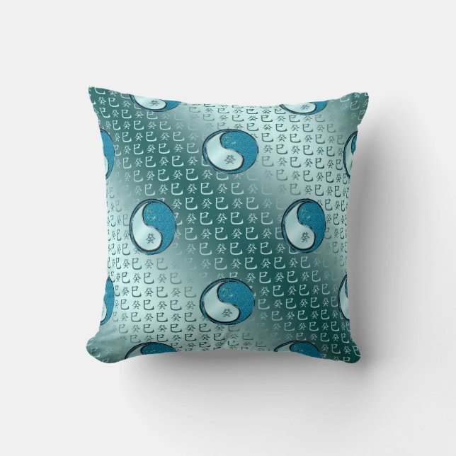 Year of the Water Snake Cushion (Front)