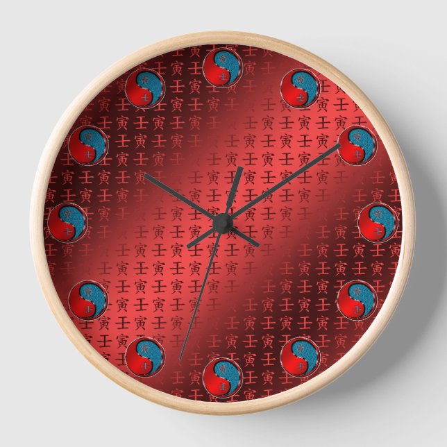 Year of the Water Tiger  Clock (Front)