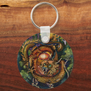 Year of the Wood Dragon 2024 Key Ring