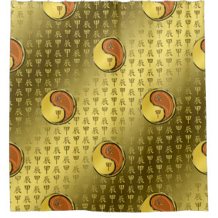 Year of the Wood Dragon Shower Curtain