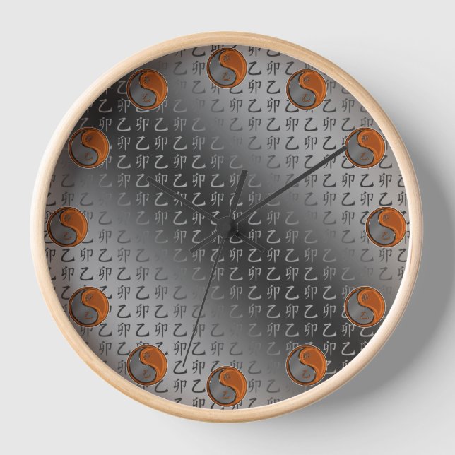 Year of the Wood Rabbit Clock (Front)