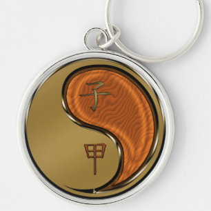 Year of the Wood Rat Key Ring