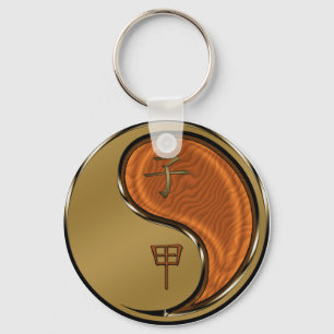 Year of the Wood Rat Key Ring