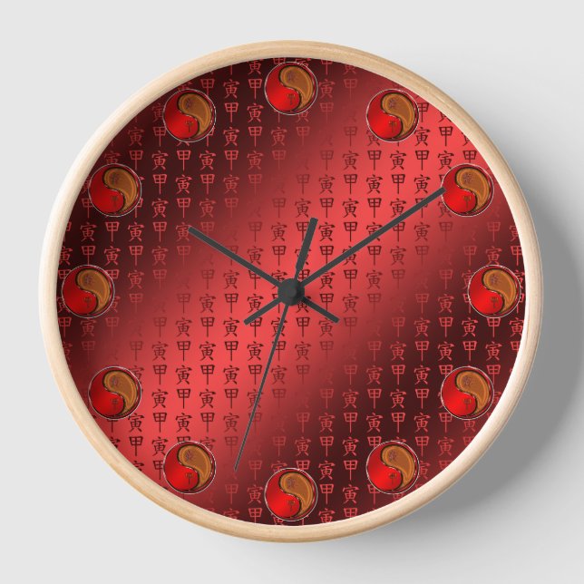 Year of the Wood Tiger Clock (Front)