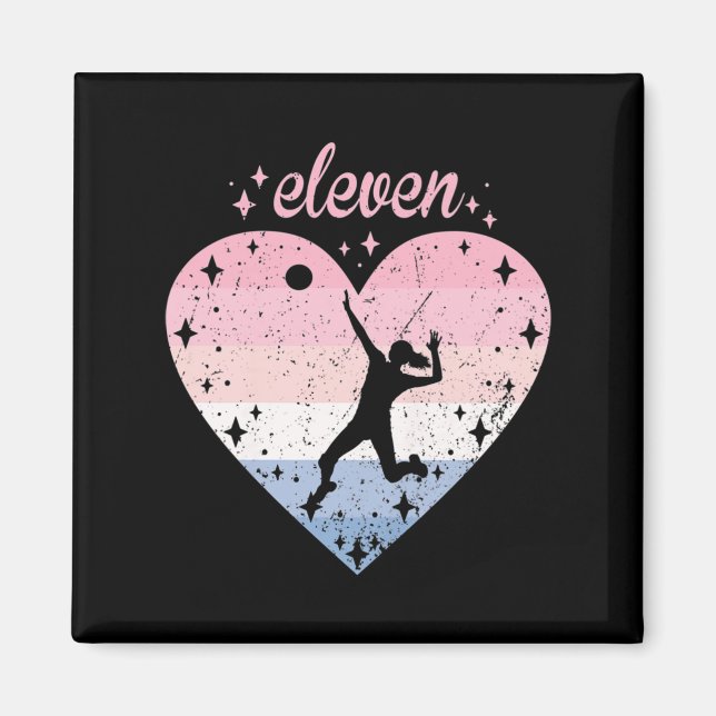 Year Old Cute Volleyball Birthday Girl th Bday   Magnet (Front)