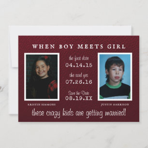 Yearbook Photo   Photo Save the Date Announcement