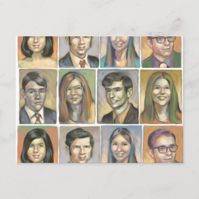 Yearbook Photos Poscard Postcard (Front)