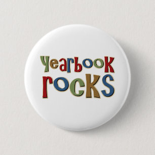 Yearbook Rocks 6 Cm Round Badge