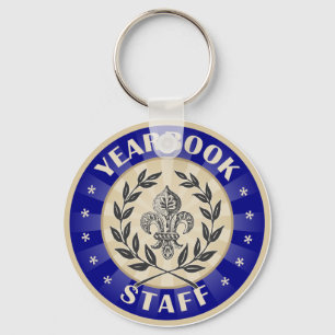 Yearbook Staff Key Ring