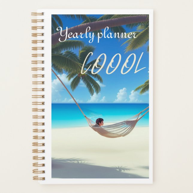 Yearly planner (Front)