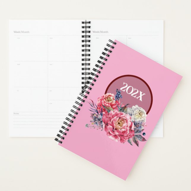 Yearly Roses Garden Date Planner (Display)
