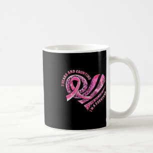 Years And Counting I'm A Survivor Breast Cancer Aw Coffee Mug