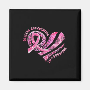 Years And Counting I'm A Survivor Breast Cancer Aw Magnet