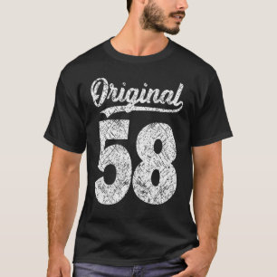 Year's Issues Original Vintage Of It´s My 58th Bir T-Shirt