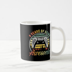 Years Old Boy Birthday Being Awesome Video Game Coffee Mug