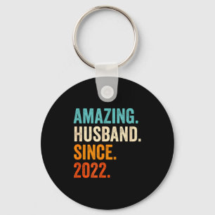Years Shirt Husband Since 2022 3rd Wedding Key Ring