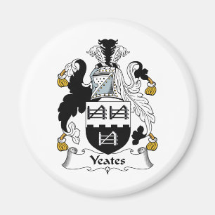 Yeates Family Crest Magnet