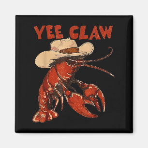 Yee Claw Lobster Cowboy Western Beach Amalfi Coast Magnet