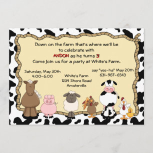 Yee-Ha Farm Invitation