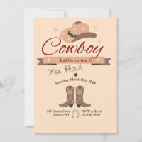 Yee Haw Cowboy Birthday Party