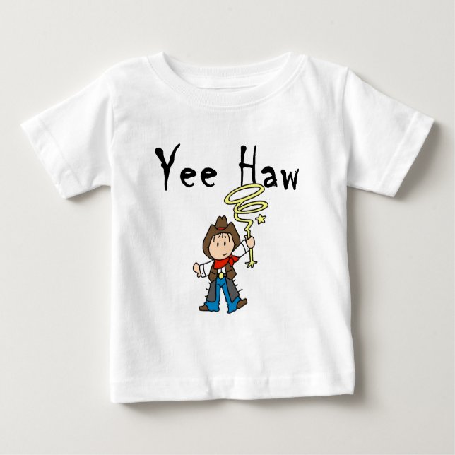 Yee Haw Cowboy Tshirts and Gifts (Front)