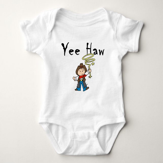 Yee Haw Cowboy tshirts and Gifts (Front)