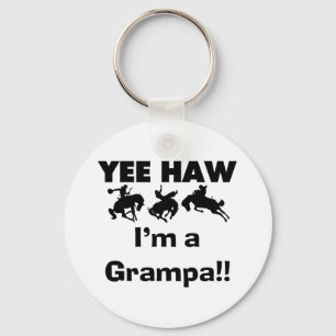 Yee Haw I'm a Grampa T-shirts and Gifts Key Ring